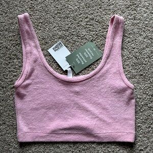 H&M velour tank top